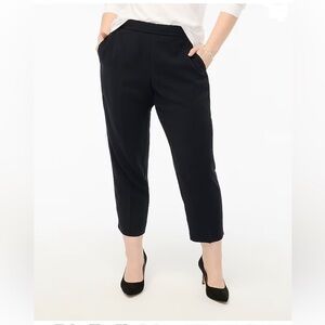 J‎ Crew Factory Jamie pant with elastic waist in black size 18 NWT J6594